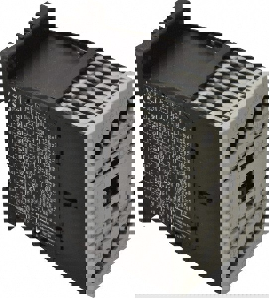 IEC Contactor: 3 Poles, 7 A Load Amps-Inductive, 22 A Load Amps-Resistive, NO